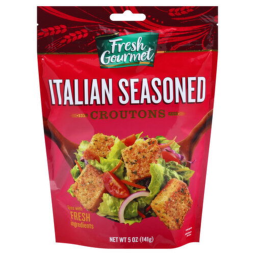 Fresh Gourmet Croutons, Italian Seasoned