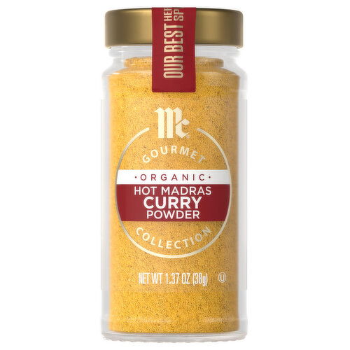 McCormick Gourmet Organic Hot Madras Curry Powder