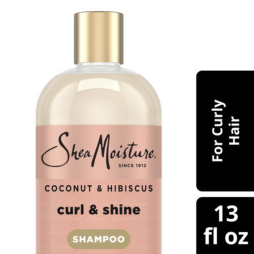 SheaMoisture Curl And Shine Coconut Shampoo Coconut & Hibiscus