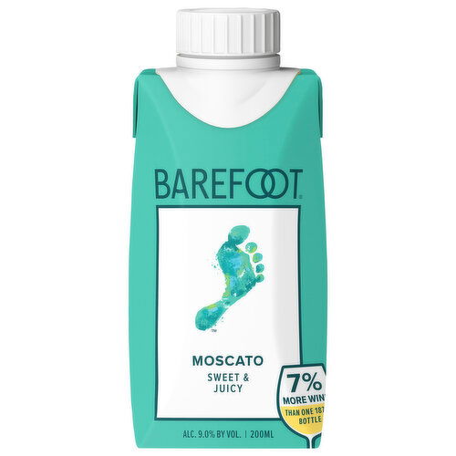 Barefoot Moscato White Wine 200ml