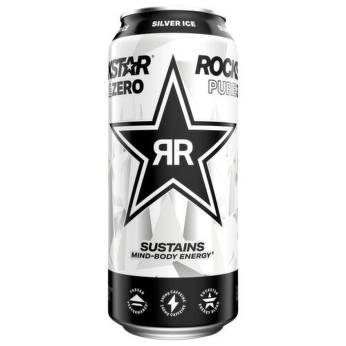 Rockstar Sugar Free Silver Ice Energy Drink