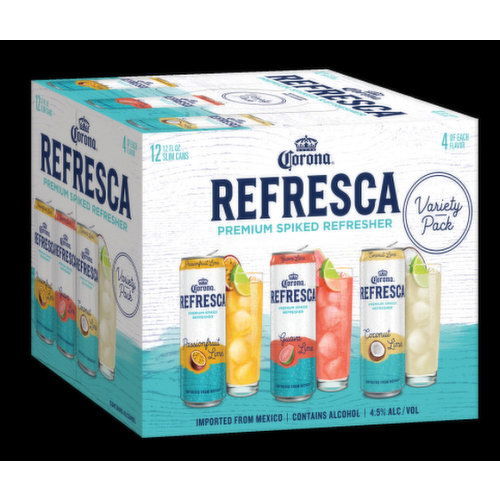 Corona Refresca Variety Pack 12 Pack Cans
