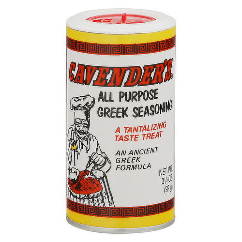 Cavender's Seasoning, Greek, All Purpose