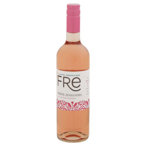 Fre White Zinfandel, Alcohol-Removed