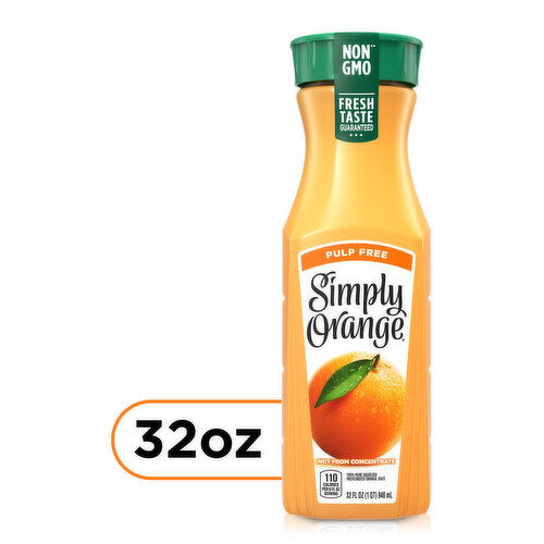 Simply Orange Pulp Free Orange Juice