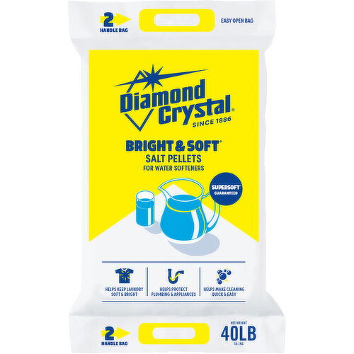 Diamond Crystal Salt Diamond Crystal Bright and Soft Salt Pellets
