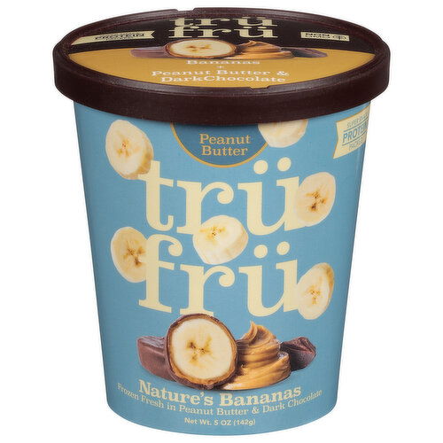 Tru Fru Nature's Bananas, Peanut Butter