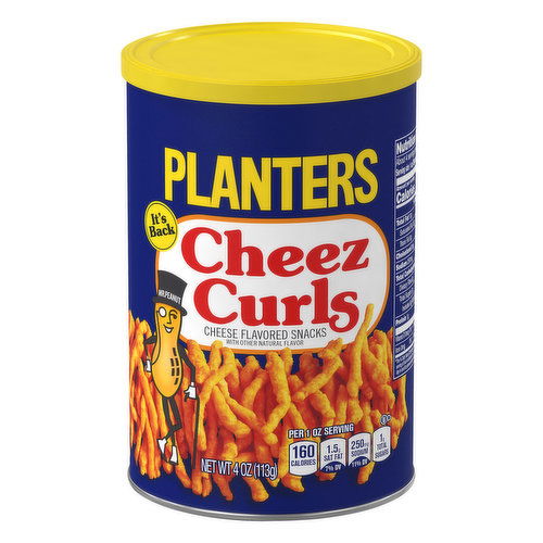 Planters Cheez Curls Cheese Flavored Snacks