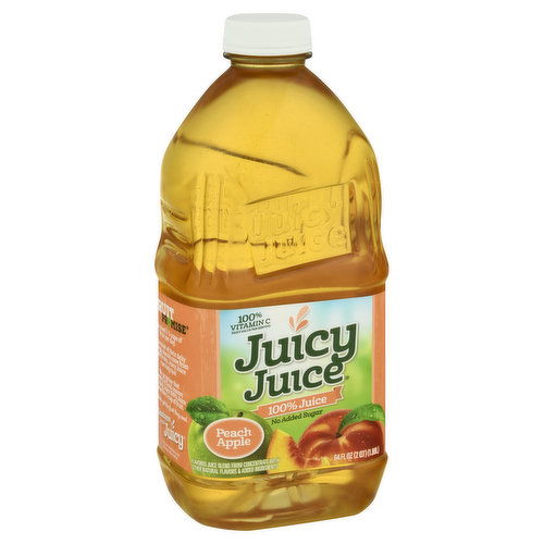 Juicy Juice 100% Juice, Peach Apple