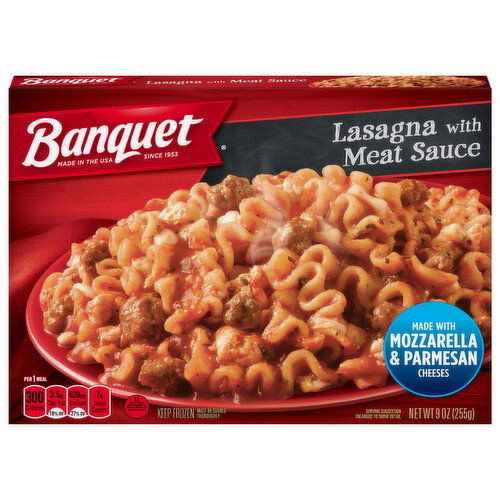 Banquet Classic Lasagna With Meat Sauce