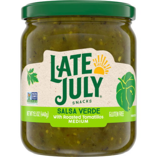 Late July® Salsa Verde with Roasted Tomatillos
