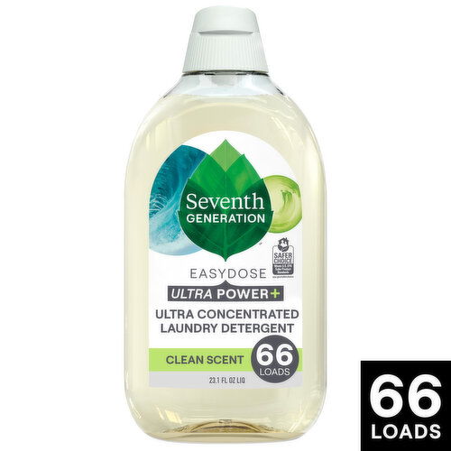 Seventh Generation Laundry Detergent Power+ Fresh scent