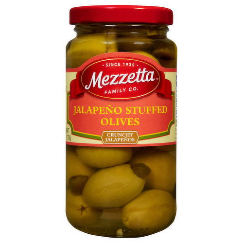 Mezzetta Olives, Jalapeno Stuffed