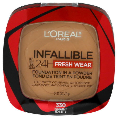L'Oreal Infallible Foundation, Fresh Wear, Hazelnut 330
