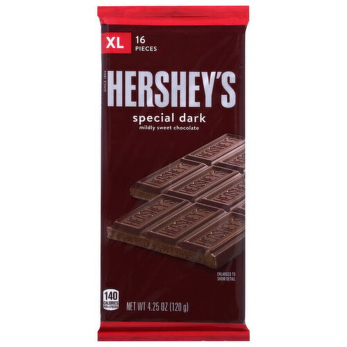 Hershey's Mildly Sweet Special Dark XL Chocolate