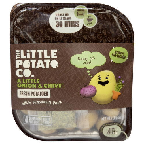 The Little Potato Co. Potatoes, with Seasoning Pack, Onion & Chive, Fresh