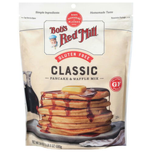 Bob's Red Mill Gluten Free Classic Pancake & Waffle Mix