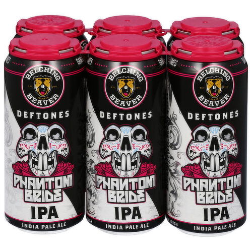 Belching Beaver Brewery Beer, IPA, Deftones Phantom Bride