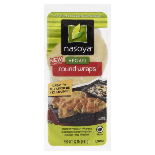 Nasoya Round Wraps, Vegan