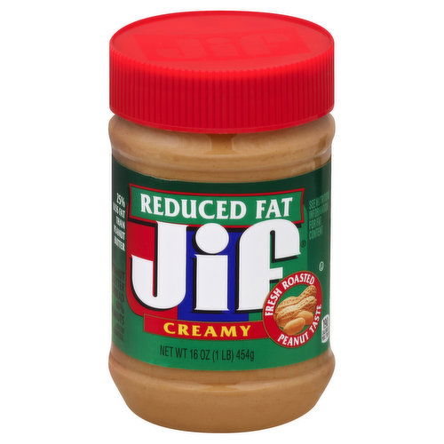 Jif Peanut Butter Spread, Creamy, Reduced Fat