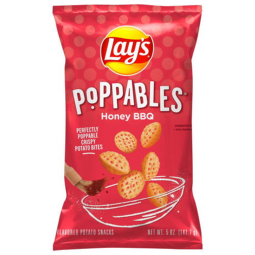 Lay's Poppables Potato Snacks, Honey BBQ