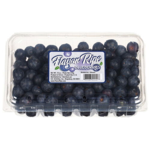 Flavor Ripe Blueberries