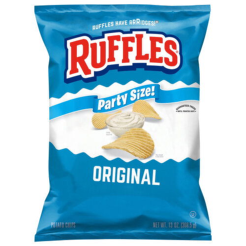 Ruffles Original Potato Chips, Party Size