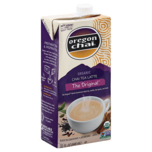 Oregon Chai Chai Tea Latte, Organic, The Original