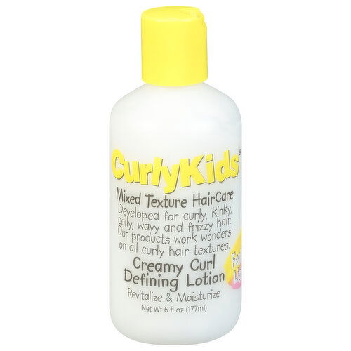 CurlyKids Defining Lotion, Creamy Curl