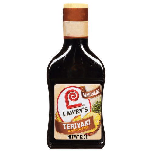 Lawry's Teriyaki With Pineapple Juice Marinade