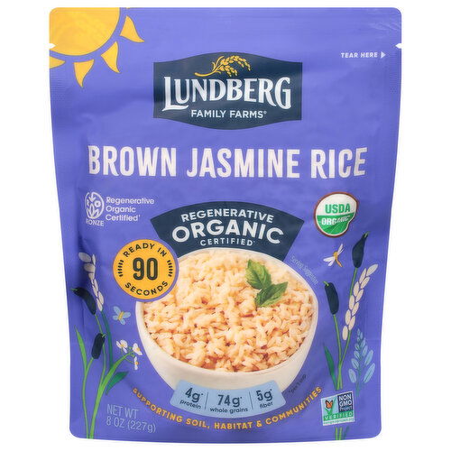 Lundberg Family Farms Organic Brown Jasmine Rice