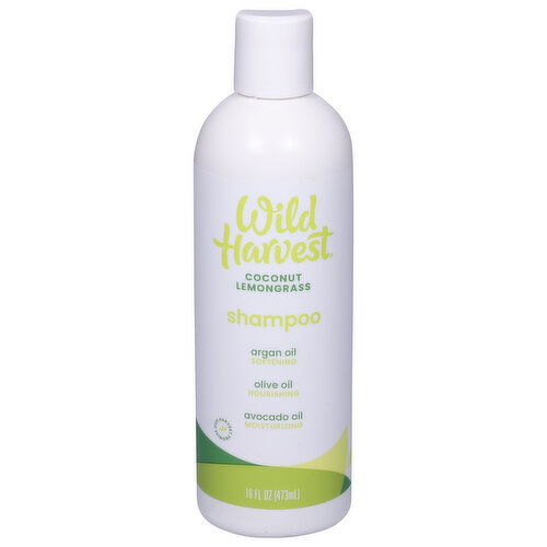 Wild Harvest Shampoo, Coconut Lemongrass