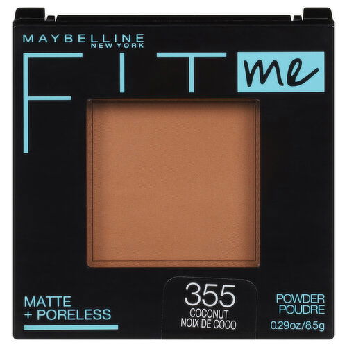 Fit Me Powder, 355 Coconut, Matte + Poreless
