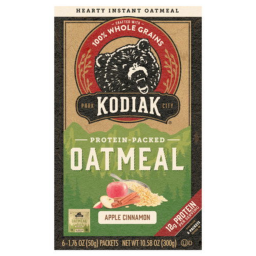 Kodiak Oatmeal, Apple Cinnamon