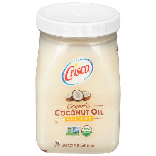 Crisco Coconut Oil, Organic, Refined