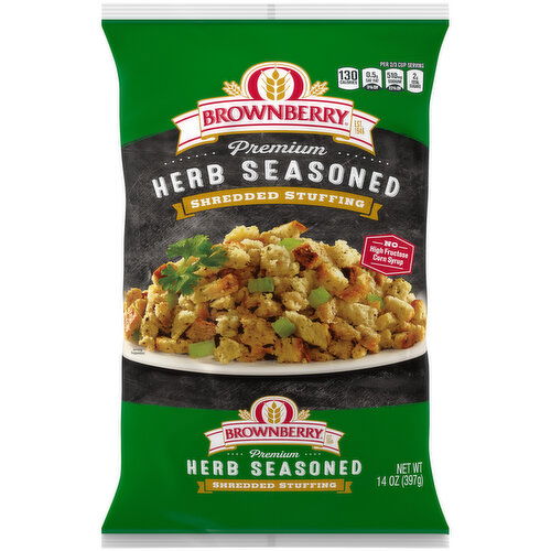 Brownberry Herb Seasoned Shredded Stuffing, 14 oz