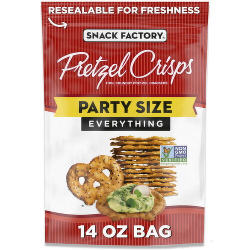 Snack Factory® Everything Pretzel Crisps