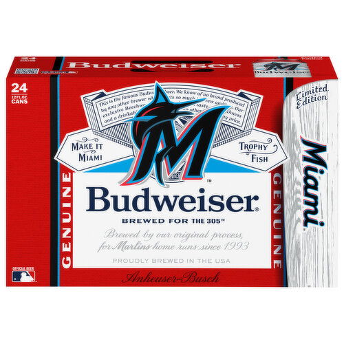 Budweiser Beer, Miami Marlins