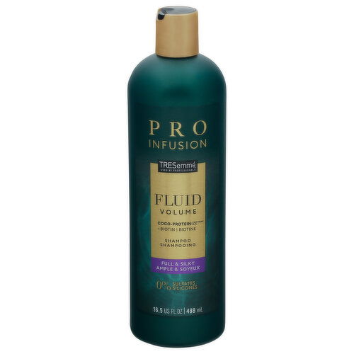 TRESemme Pro Infusion Shampoo, Fluid Volume, Full & Silky