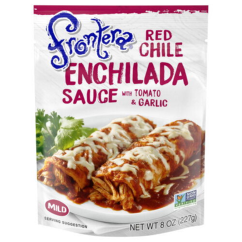 Frontera Enchilada Sauce, with Tomato & Garlic, Red Chile, Mild