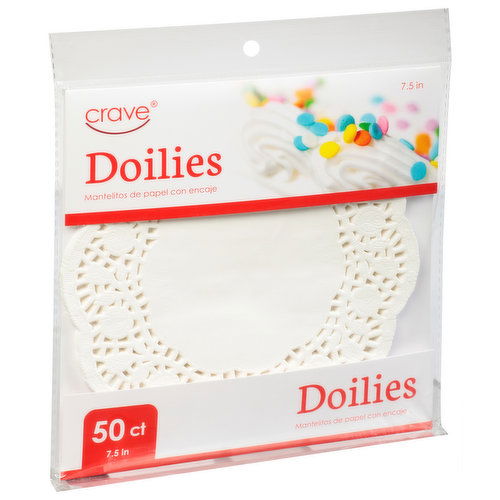 Crave Doilies, 7.5 Inch