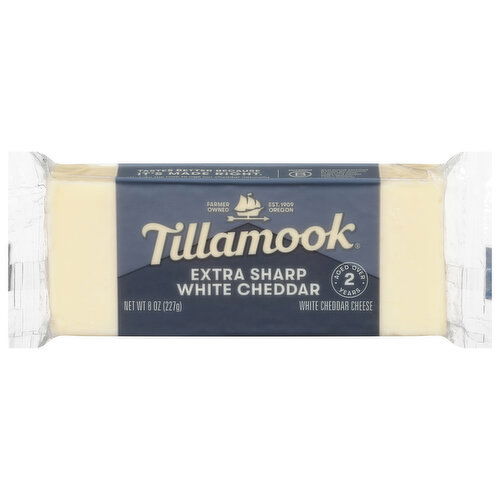 Tillamook Cheese, White Cheddar, Extra Sharp