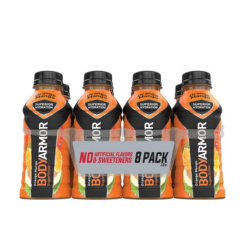 BODYARMOR Sports Drink Orange Mango, 8 Ct