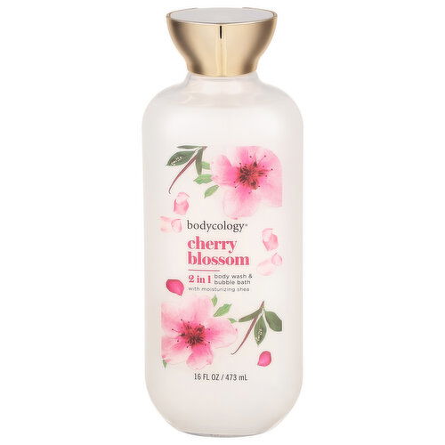 Bodycology 2 in 1 Cherry Blossom Body Wash & Bubble Bath