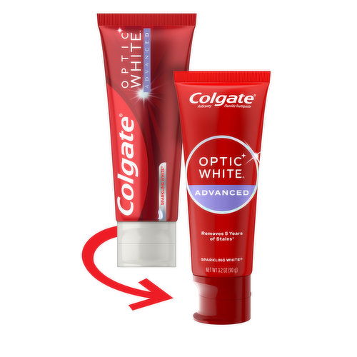 Colgate Optic White Advanced Whitening Toothpaste