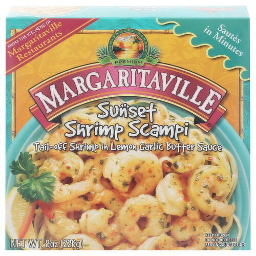 Margaritaville Shrimp Scampi, Sunset