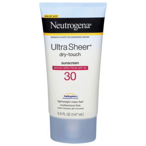 Neutrogena Ultra Sheer Dry Touch SPF 30 Sunscreen Value Size