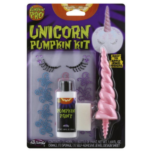 Fun World Pumpkin Kit, Unicorn