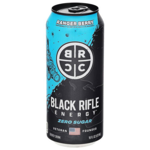 Black Rifle Coffee Company Zero Sugar Ranger Berry Energy Drink