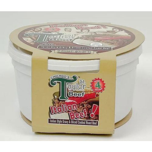 Chicago's Taylor St. Beef Italian Beef & Gravy Kit